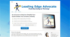 Desktop Screenshot of leadingedgeadvocate.com