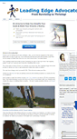 Mobile Screenshot of leadingedgeadvocate.com